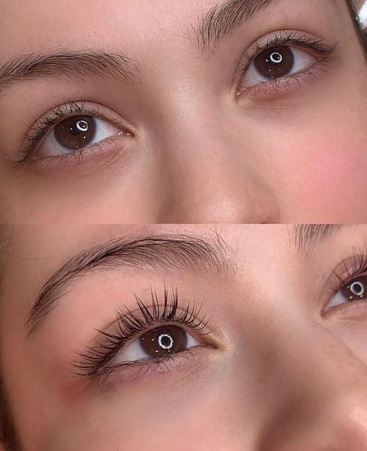 Before and after, eight weeks of Orya